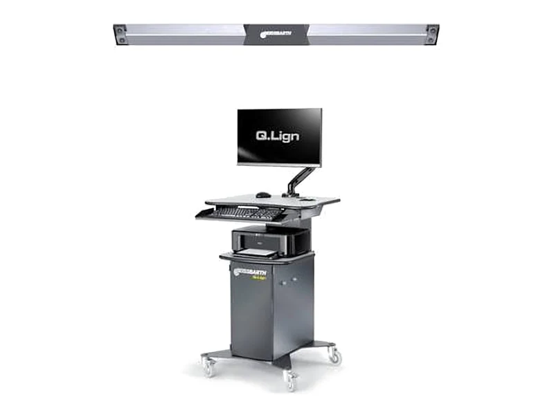 Beissbarth Q.Lign with monitor trolley